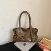 Bolso Casual de Gran Capacidad para Mujer 2026 Nuevo Estilo Moda para el Trabajo Bolso de Hombro Único Debajo del Brazo Bolso Tote de Mano con Sensación Relajada