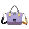 Bolsa Pequena de Mão Casual Xadrez Fresca Ultraleve Nova Moda Feminina Grande Capacidade Leve para Sair Compras Bolsa de Ombro Único Transversal