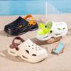 Verano Nuevo Estilo Sandalias y Pantuflas Casuales para Pareja para Exterior Ligeras y Cómodas de Suela Gruesa Pantuflas Antideslizantes con Puntera