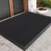 Felpudo de Entrada de Nuevo Estilo para Uso Doméstico, Felpudo Antideslizante para la Puerta Principal y el Pasillo, Felpudo Raspador de Barro y Arena, Felpudo de Malla Elástica para el Suelo