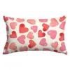Funda de Almohada para el Día de San Valentín Transfronteriza, Decoración de Ambiente Festivo, Funda de Cojín para Sofá del Hogar, Funda de Cojín para Dormitorio con Estampado de Amor