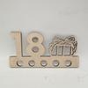 Artesanías de madera directas de fábrica artesanías de madera para el hogar regalo de 18 cumpleaños billetera creativa en stock
