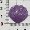 Acessórios Populares de Resina com Glitter em Formato de Concha Transparente Grande Chaveiro DIY Tamancos Ímãs de Geladeira Acessórios de Cabelo Materiais de Decoração