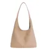 Nova Bolsa Tote de Grande Capacidade para o Verão de 2025 para Mulheres, Fashion, Simples, Casual, Bolsa de Ombro, Estilo Preguiçoso