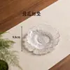 Tapete Isolante Térmico Estilo Japonês, Porta Copo para Chá, Acessórios para Conjunto de Chá Kung Fu de Vidro Cristalino, Suporte para Copo, Bandeja de Chá para Cerimônia do Chá, Base para Xícara de Chá