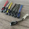 16 em estoque de fábrica puxador de TPU corda de puxar injetada sem. 5 cabeça de zíper alça de plástico PVC puxador para roupa bagagem