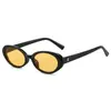 Gafas de Sol Retro Ovaladas de Marco Pequeño con Personalidad de Venta Caliente Transfronteriza Artículo Popular de Celebridad de Internet Xi Yin Europeas y Americanas Amazon