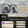 Estrutura complexa retardante de chama ABS injetor de moldagem produtos modificados nylon autopeças plástico shell plástico molde processamento