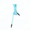 Tubo Termorretrátil de Ponta Dupla Longo de 136cm, Corda Redonda Trançada de Seda Baixa Elasticidade com 32 Fios, Corda Tubo Amarrada, Corda Colorida para Cós