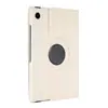 Funda Protectora para Samsung Tablet A9 Plus de 11 pulgadas A9+ Funda Giratoria con Patrón de Lichi A9 Funda de Cuero Anticaídas