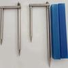 Tapón para sombrilla de pesca acero inoxidable galvanizado dividido grande pequeño equipo de pesca suministros ventas al por mayor