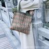 2021 Nuevo Estilo Coreano ins Retro Bolso de Punto con Diamantes Bolso Tote Casual de Lana Bolso de Mano de Moda Bolso Cruzado