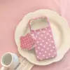Funda Magnética Estilo Coreano Ins con Puntos y Estrellas Adecuada para Teléfono Móvil Apple 17Promax Funda Iphone16P Linda 15 Soporte