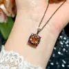 Nuevo Conjunto de Anillo Abierto Colgante Pendiente Negro y Dorado Corte Rosa Corte Milenio Morganita Brillante Circonita