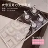 Ferramenta de Nail Art Similar ao Estilo de Xiao a Niang, Pontas de Unha Acrílicas Transparentes Grandes Não Magnéticas, Ferramenta de Loja de Nail Art para Prática Cat Eye