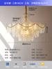 Lustre Francês Quarto Principal Luminária Estilo Creme Sala de Estar Simples Moderno Atmosfera Luz Restaurante Luxo Lâmpada de Cristal Internet Lâmpadas de Celebridades