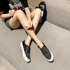 Zapatos Casuales Planos de Primavera para Mujer del Condado de Huidong, Zapatos de Satén, Mocasines Slip-On de Suela Gruesa, Zapatos Planos de Moda de Tacón Bajo