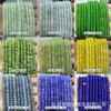 Cuentas de ábaco de 5x8 mm, cuentas sueltas de jade, cristal, cuentas de ojo de tigre Dongling, accesorios de joyería semiacabados para bricolaje, cuentas de posicionamiento