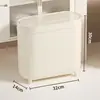 Cubo de basura para inodoro Hogar Nuevo Inodoro Baño Tapa de inodoro Lujo Ligero Cubo de basura para huecos Cubo de basura Cubo de basura