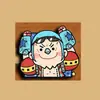 Ímã de Geladeira Magnético Acrílico Anime Desenho Animado Fofo One Piece Ímã de Geladeira Acrílico Personalizado Criativo