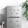20 Piezas de Imanes Suaves de Plantas Verdes Impermeables Creativo Patrón de Planta Pizarra Hogar Decoración DIY Coche Imanes Magnéticos para Refrigerador
