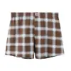 Algodão Huajielong Nova Roupa Íntima Masculina Xadrez Atacado Cintura Média Tamanho Grande Respirável Cueca Boxer Masculina Disponível para Dropshipping