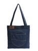 Bolsa jeans de comércio exterior feminina grande capacidade 2025 nova primavera e verão bolsa de ombro multifuncional bolsa de viagem de classe