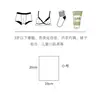 Bolsas de Empaque Transparentes Portátiles para Viaje para Ropa Interior, Zapatos, Ropa, Almacenamiento de Equipaje, Bolsas con Cordón Impermeables y a Prueba de Polvo