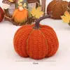 Festival de Colheita Europeu e Americano Dia de Ação de Graças Decoração de Abóbora Tecido Criativo Preenchido com Algodão PP Decoração de Jardim de Halloween
