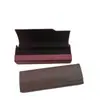 Estuche para Gafas de Madera Cuadrado con Textura, Moda Creativa con Ranura, Estuche Sencillo y Elegante para Gafas, Estuche para Gafas de Sol, Múltiples Estilos, Venta al por Mayor en Stock