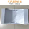Soporte de Exhibición Magnético de Páginas Abatibles A4 10 Páginas Soporte de Documentos para Montar en Pared Carpeta para Hoja de Instrucciones de Operación de Taller Bolsa Insertable Transparente