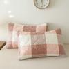 Fundas de Almohada Acolchadas de Soja Clase A, un Par para Todas las Estaciones, Adecuadas para Uso Doméstico, 48cmx74cm, Pieza Única, Funda de Almohada Engrosada