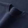 Suéter de cachemira para bebé Baicaicong para hombre, cuello redondo bajo, tejido de punto de cachemira casual de negocios para otoño e invierno