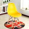 Silla de Comedor Eames Simple, Silla de Escritorio de Oficina de Negocios para Estudio con Respaldo, Estilo Ins, Silla Eames para Casa de Alquiler