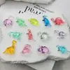 Adornos de Cristal Transparente de Dinosaurios, Tyrannosaurus, Brachiosaurus, Triceratops Mixtos, Accesorios para Manualidades, Juguetes Divertidos para Niños en Stock
