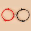 Pulseira de Casal Quente AliExpress Amazon Transfronteiriça Cartão Envelope Amor Fivela Magnética Cordão Pulseira Trançada