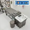 Cama de shampoo para salões de cabeleireiro, salões de beleza e tratamentos deitados estilo tailandês, com aquecedor de água integrado e sistema de descarga.
