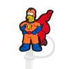 8-10mm Capinha de Palito Desenho Animado Fofo Simpson Tampa de Palito à Prova de Poeira Cobertura Protetora para Canudo de Vidro