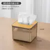 Caixa de Lenços Cor de Noz para Armazenamento de Mesa de Hotel e Pousada, Caixa de Lenços de Madeira Comercial para Cafeteria e Restaurante com Logotipo Personalizado