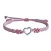 Pulsera de Amor Latente para Pareja Femenina Tejida a Mano Pulsera para Novias Estudiantes