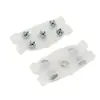 Em estoque, direto do fabricante, crampons de gelo TPE, cobre-sapatos antiderrapantes para exterior, ferramenta antiderrapante para escalada na neve e montanhismo, 8121824 dentes