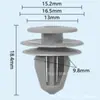 Producto transfronterizo adecuado para sujetadores decorativos de panel de puerta de coche Honda y Acura, algodón de aislamiento del capó y clips para almohadilla de aislamiento de la cubierta del motor