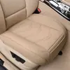 Almofada de assento de carro de couro universal resistente ao desgaste para todas as estações, almofada de assento de carro de meia-capa de ponta de flecha de verão e capa de assento
