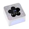 Lámpara de curado para uñas recargable con adornos de diamantes, secado rápido, no ennegrece, lámpara de curado para esmalte en gel para uñas, lámpara de curado UV, especializada para salones de uñas