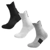 Calcetines Deportivos, Calcetines de Baloncesto, Calcetines Cortos, Medianos y Altos para Hombre con Planta de Toalla, Transpirables, Antideslizantes, Resistentes al Olor, Calcetines Largos Zhuji para Correr, Absorbentes de Sudor