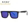 Nuevas Gafas de Sol de Moda Cuadradas Grandes Retro 2261 para Hombre Tendencia Gafas de Sol con Sombra Simples Únicas Europeas y Americanas Transfronterizas