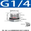 Tapón Antiexplosión Hexagonal Exterior de Acero Inoxidable 304 Conector Sólido M-G-NPT Tapón Metálico Sólido con Rosca Impermeable a Prueba de Polvo