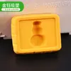 Venta al por mayor del fabricante de bandejas base ranuradas especializadas para suministros médicos, bandejas de PVC amarillo para pulverización de plantas, diseño personalizable