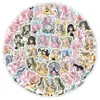 60 Piezas de Pegatinas Decorativas de Chica Mágica para Cuadernos, Fundas de Teléfono, Tabletas, Maletas y Agendas, Impermeables, Al Por Mayor, Alto Valor Estético