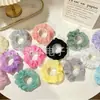 Lazos para el pelo de malla frescos y dulces, directo de fábrica, diademas estilo coreano para niñas, scrunchies, lazos para el pelo